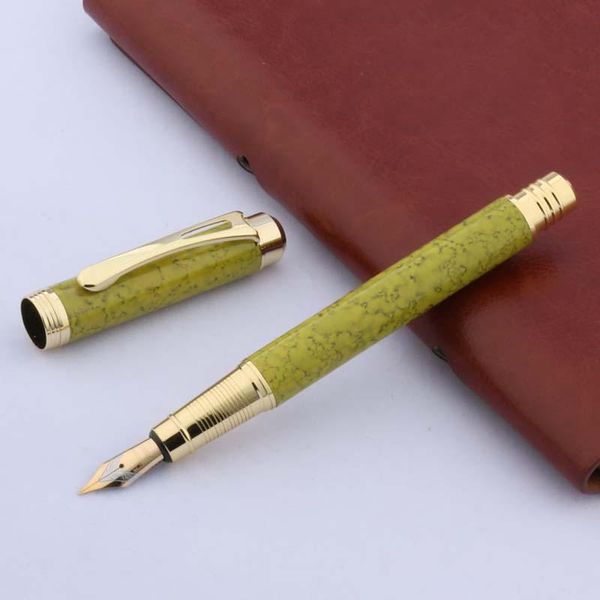 luxury chouxiongluwei metal pen stylish office golden green marble classic gift fountain school student gifts pens
luxury chouxiongluwei metal pen stylish office golden green marble classic gift fountain school student gifts pens