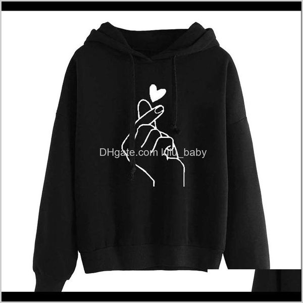 & womens clothing apparel drop delivery 2021 love print autumn sweatshirts for women fashion heart finger hooded dstring long sleeve hoodies, Black
& womens clothing apparel drop delivery 2021 love print autumn sweatshirts for women fashion heart finger hooded dstring long sleeve hoodies, Black