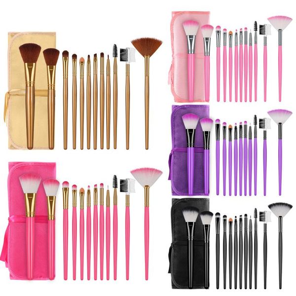 makeup brushes 12 set with bag full of beauty tools eyebrow brush loose powder and eyelash maquillaje
makeup brushes 12 set with bag full of beauty tools eyebrow brush loose powder and eyelash maquillaje