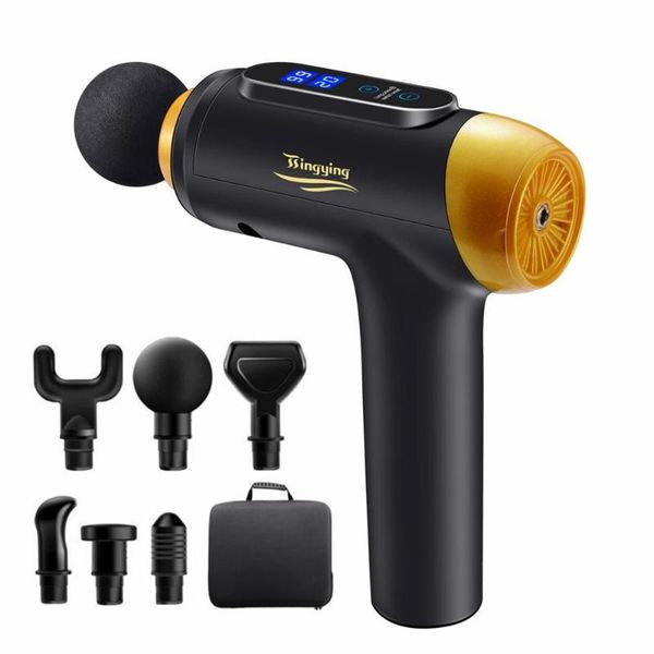 massage gun digital lcd display electric muscle massager fascia for body relaxation fitness with portable bag
massage gun digital lcd display electric muscle massager fascia for body relaxation fitness with portable bag