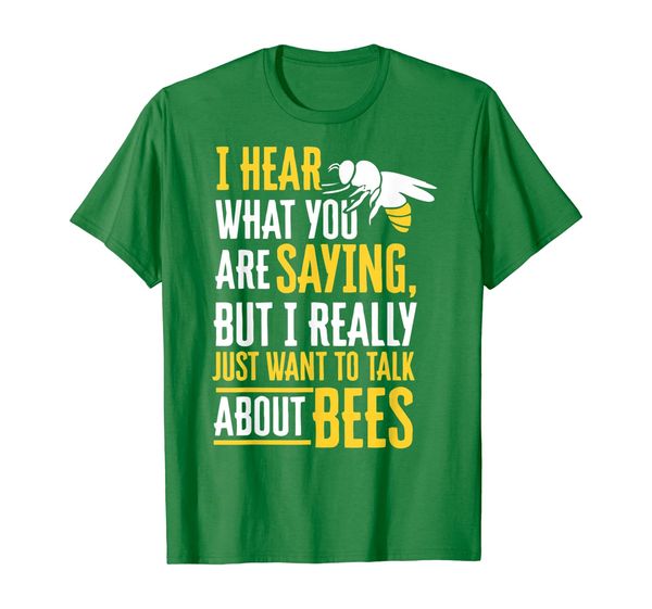 "i really just want to talk about bees" t shirt, White;black 
"i really just want to talk about bees" t shirt, White;black
