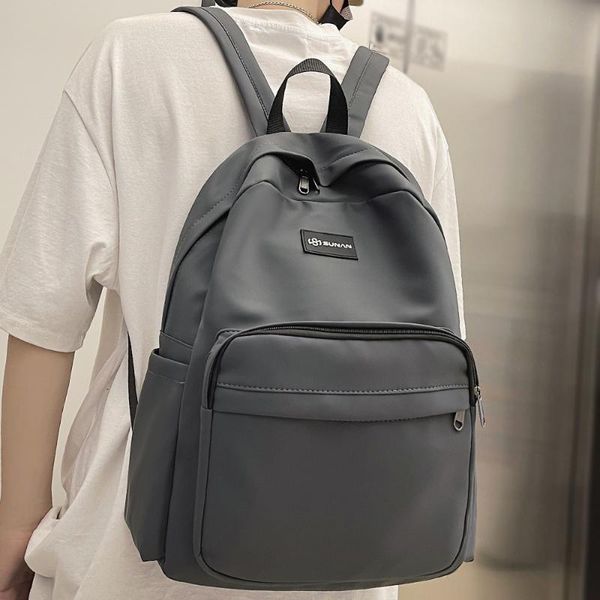 backpack fashion men women solid color harajuku school bag girl boy college student male laplady travel female bags
backpack fashion men women solid color harajuku school bag girl boy college student male laplady travel female bags