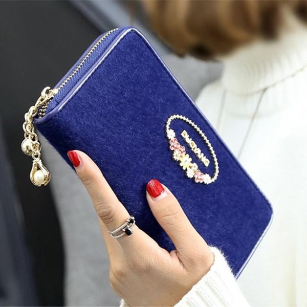 wallets 2021 fashion plush womens purse long section of the korean chain wallet bulk handbag, Red;black
wallets 2021 fashion plush womens purse long section of the korean chain wallet bulk handbag, Red;black