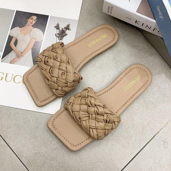 slippers fairy gentle air cool for women to wear summer 2021 knit twist flip flat bottom sandals, Black
slippers fairy gentle air cool for women to wear summer 2021 knit twist flip flat bottom sandals, Black