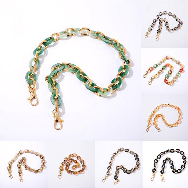 acrylic resin alloy chain o shape retro shoulder chains amber color bag decoration hollow out detachable handle parts & accessories, Black
acrylic resin alloy chain o shape retro shoulder chains amber color bag decoration hollow out detachable handle parts & accessories, Black