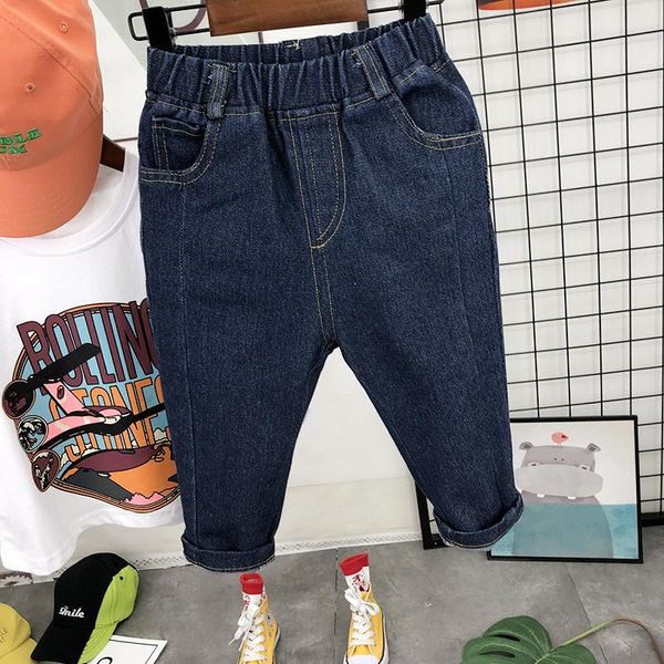 boys spring and autumn elastic casual denim pants children's trousers 2-7 years old baby solid jeans kids, Blue
boys spring and autumn elastic casual denim pants children's trousers 2-7 years old baby solid jeans kids, Blue