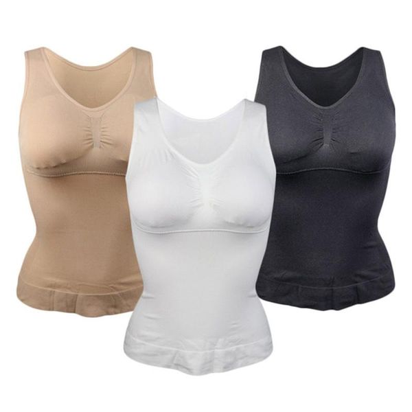 3pcs/set compression vest body shaper cami female slimming underwear padded belly trimmer tank s-3xl black skin white women's shapers, Black;white
3pcs/set compression vest body shaper cami female slimming underwear padded belly trimmer tank s-3xl black skin white women's shapers, Black;white