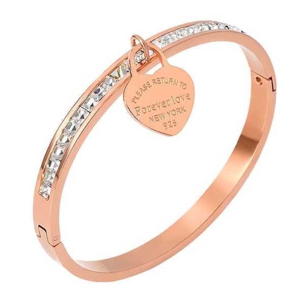trendy stainless steel cz lover's bracelets bangles for women crystal gold plating cuff wristband trendy female girl jewelry p0813 p083, Black
trendy stainless steel cz lover's bracelets bangles for women crystal gold plating cuff wristband trendy female girl jewelry p0813 p083, Black