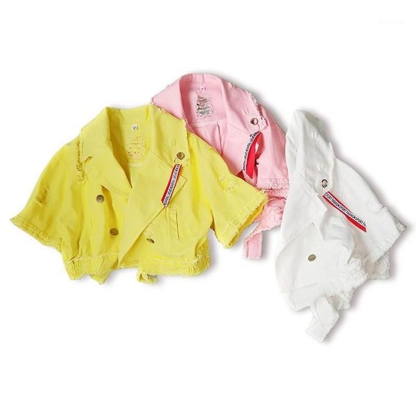 women's jackets fashion slim women denim jacket pole female loose cowboy coat 2021 spring autumn cool pockets hole tassel girl jean out, Black;brown
women's jackets fashion slim women denim jacket pole female loose cowboy coat 2021 spring autumn cool pockets hole tassel girl jean out, Black;brown