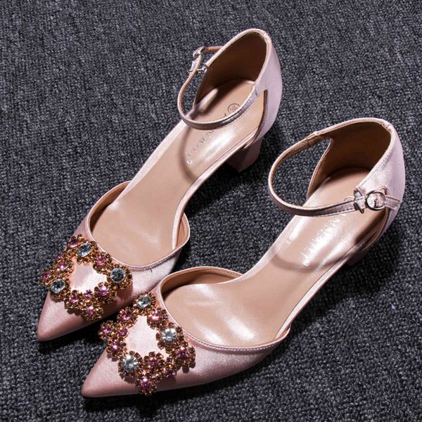 dress shoes female sandals champagne square crystal stone decoration thick heel fat low 5cm 7cm satin bride party graceful cute wo, Black
dress shoes female sandals champagne square crystal stone decoration thick heel fat low 5cm 7cm satin bride party graceful cute wo, Black