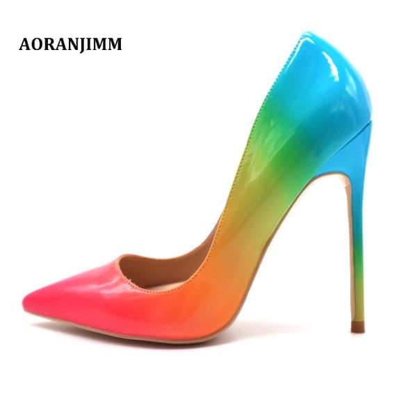 colorful pink yellow green blue rainbow patent leather pointed toe women lady beautiful summer 120 high heel shoes dress, Black
colorful pink yellow green blue rainbow patent leather pointed toe women lady beautiful summer 120 high heel shoes dress, Black