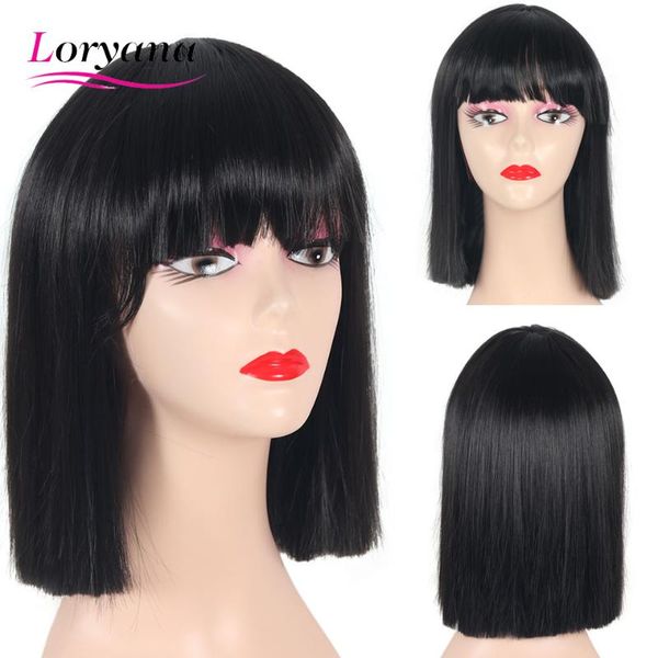 synthetic wigs loryana short bob wig with bangs for women black pink purple party daily use shoulder length
synthetic wigs loryana short bob wig with bangs for women black pink purple party daily use shoulder length