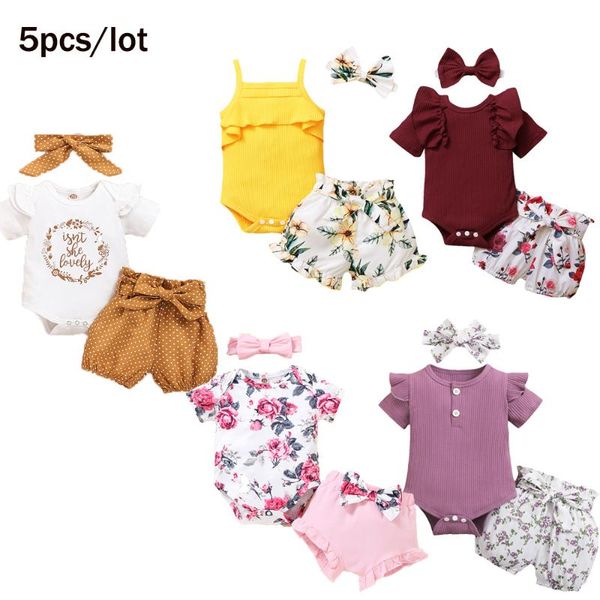 5pcs/lot summer born baby girls clothes letter bodysuit pp shorts+headband outfits set roupa 3-18 months clothing sets, White
5pcs/lot summer born baby girls clothes letter bodysuit pp shorts+headband outfits set roupa 3-18 months clothing sets, White