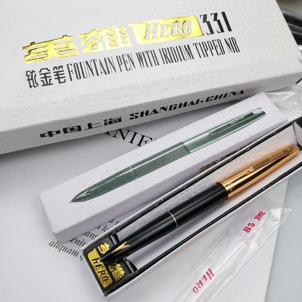 old stock rare vintage hero 331 fountain pen fine nib smooth writing stationery students daily collection 1pcs pens
old stock rare vintage hero 331 fountain pen fine nib smooth writing stationery students daily collection 1pcs pens