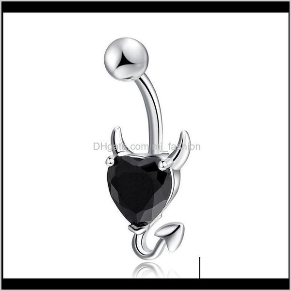 & bell jewelrywholesale love heart button belly zircon crystal body jewelry navel piercing rings women medical ps2034 drop delivery 2021, Silver
& bell jewelrywholesale love heart button belly zircon crystal body jewelry navel piercing rings women medical ps2034 drop delivery 2021, Silver