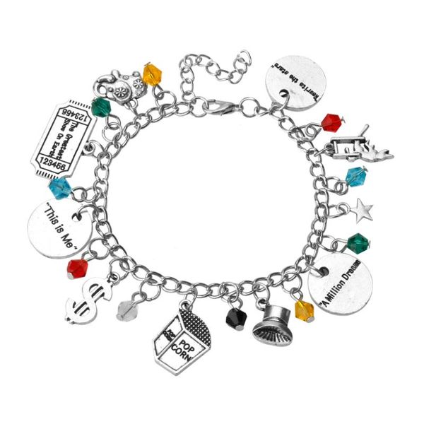 fashion movie the greatest showman charm bracelet for women girl justice gift christmas fans gifts cosplay bracelets link, chain, Black
fashion movie the greatest showman charm bracelet for women girl justice gift christmas fans gifts cosplay bracelets link, chain, Black