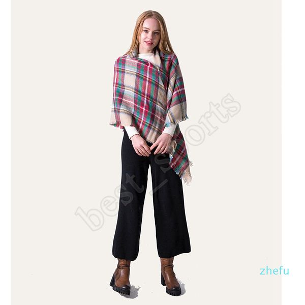 winter triangle scarf tartan cashmere scarf women plaid blanket scarf new designer basic shawls women's scarves wraps 140*140cm zza875, Blue;black
winter triangle scarf tartan cashmere scarf women plaid blanket scarf new designer basic shawls women's scarves wraps 140*140cm zza875, Blue;black