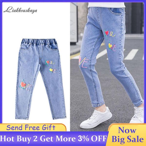 baby girls jeans kids spring solid high waist elasticity casual fashion print slim trousers 3-14 years, Blue
baby girls jeans kids spring solid high waist elasticity casual fashion print slim trousers 3-14 years, Blue