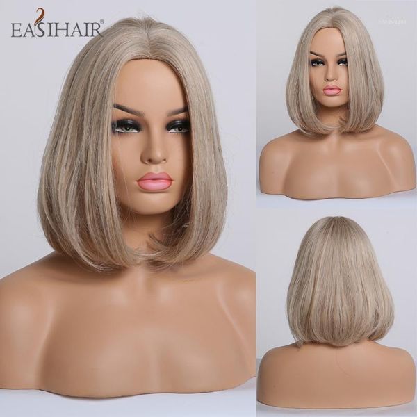 light blonde bob wigs synthetic for women heat resistant cosplay wavy fiber hair wig1, Black
light blonde bob wigs synthetic for women heat resistant cosplay wavy fiber hair wig1, Black