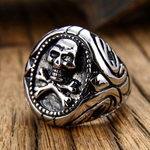 gothic skull biker ring men heavy metal stainless steel retro signet punk rock skeletons mens jewelry cluster rings, Golden;silver
gothic skull biker ring men heavy metal stainless steel retro signet punk rock skeletons mens jewelry cluster rings, Golden;silver