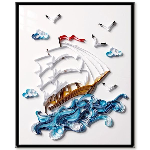 other arts and crafts diy paper painting kit colorful sailboat 3d elephant quilling filigree paintings wall decor gift
other arts and crafts diy paper painting kit colorful sailboat 3d elephant quilling filigree paintings wall decor gift