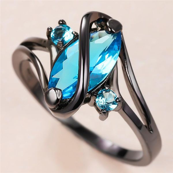 vintage female aqua blue crystal ring charm 14kt black gold wedding rings for women luxury bride leaf zircon engagement, Slivery;golden
vintage female aqua blue crystal ring charm 14kt black gold wedding rings for women luxury bride leaf zircon engagement, Slivery;golden