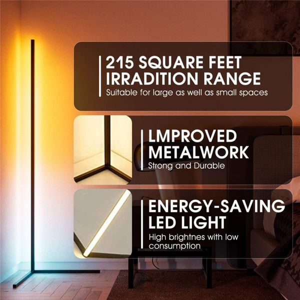 wall lamp modern led rgb colorful floor bedroom dining room atmosphere lighting club home indoor corner decor right angle
wall lamp modern led rgb colorful floor bedroom dining room atmosphere lighting club home indoor corner decor right angle
