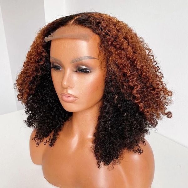 lace wigs 250%density brown ombre kinky curly human hair 13x6 front wig short cut bob glueless 360 frontal u part, Black;brown
lace wigs 250%density brown ombre kinky curly human hair 13x6 front wig short cut bob glueless 360 frontal u part, Black;brown
