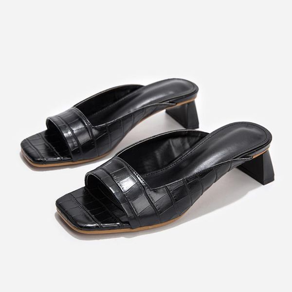 dress shoes sagace sandals women high heels casual summer shoe genuine platform slippers mujer 2021 3.4, Black
dress shoes sagace sandals women high heels casual summer shoe genuine platform slippers mujer 2021 3.4, Black