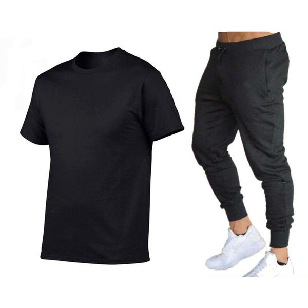 men's tracksuits summer fashion casual track suit beach sportswear short-sleeved t-shirt 2-piece set + long pants large size, Gray
men's tracksuits summer fashion casual track suit beach sportswear short-sleeved t-shirt 2-piece set + long pants large size, Gray