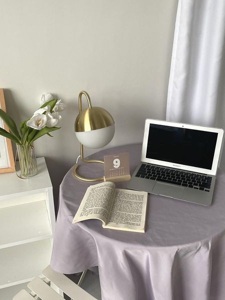 table cloth ins taro purple retro tablecloth student desk mat po background