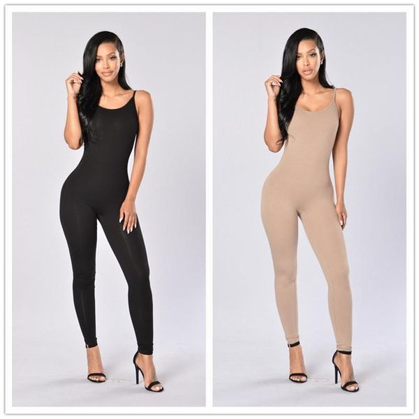 summer slim bodycon women rompers spaghetti strap skinny elastic black white long jumpsuit casual overalls for
summer slim bodycon women rompers spaghetti strap skinny elastic black white long jumpsuit casual overalls for