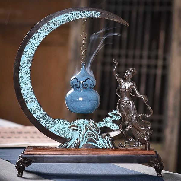fragrance lamps small vintage style incense burner luxury diffuser source holder flowing backflow quemador de incienso scent eh50
fragrance lamps small vintage style incense burner luxury diffuser source holder flowing backflow quemador de incienso scent eh50