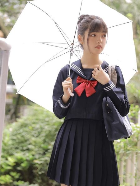 clothing sets japanese jk uniform skirt college style suit cyanosis sembem kansai lapel bad sailor student business attire, White
clothing sets japanese jk uniform skirt college style suit cyanosis sembem kansai lapel bad sailor student business attire, White