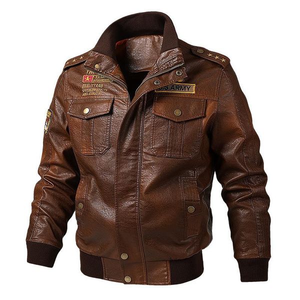 classical motorcycle leather jackets 2021 spring men's zipper jacket youth handsome stand collar coats solid color coat fur & faux, Black
classical motorcycle leather jackets 2021 spring men's zipper jacket youth handsome stand collar coats solid color coat fur & faux, Black