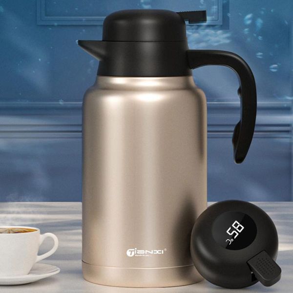 water bottles 1l 1.5l 2l 304 stainless steel smart kettle temperature display keep 24h kitchen samovar thermal insulation teapot
water bottles 1l 1.5l 2l 304 stainless steel smart kettle temperature display keep 24h kitchen samovar thermal insulation teapot