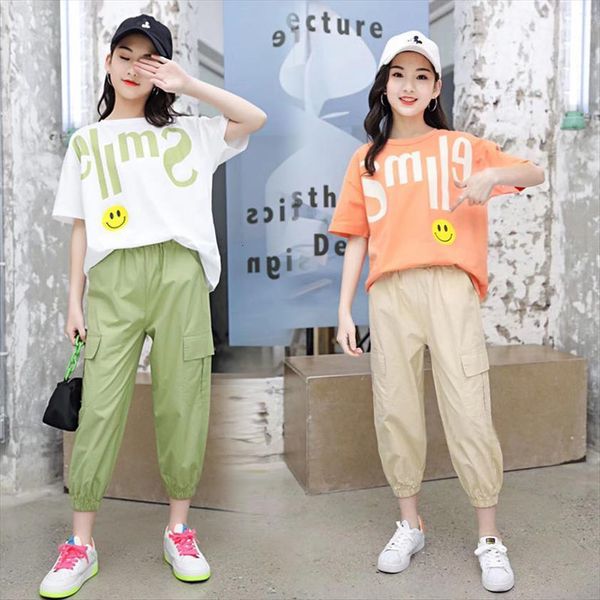 childrens wear 4 13y clothing set summer girls sport suits fashion letter print style kids teenager streetwear clothes 3 colors, White
childrens wear 4 13y clothing set summer girls sport suits fashion letter print style kids teenager streetwear clothes 3 colors, White