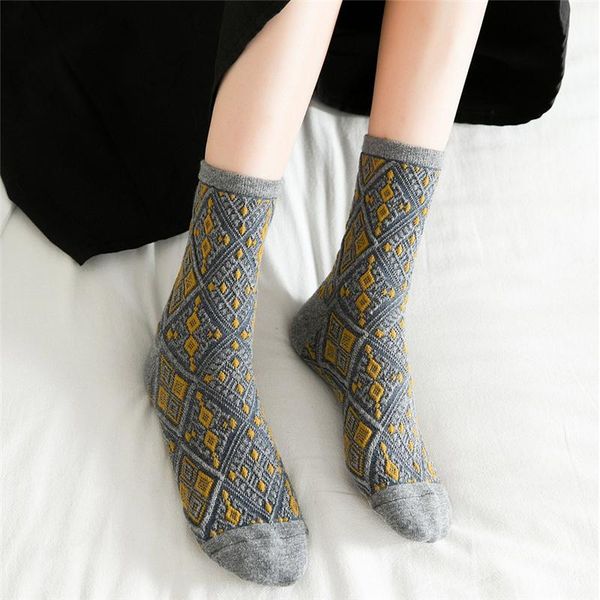 socks & hosiery 1 pair harajuku vintage japanese college style diamond pattern argyle knitting for women girls, Black;white
socks & hosiery 1 pair harajuku vintage japanese college style diamond pattern argyle knitting for women girls, Black;white