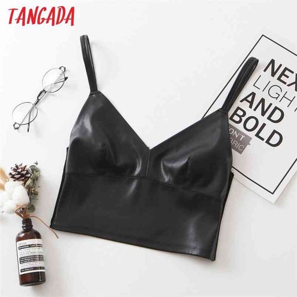 women pu leather patchwork strethy camis spaghetti strap sleeveless backless shirts solid 8h6 210416, White
women pu leather patchwork strethy camis spaghetti strap sleeveless backless shirts solid 8h6 210416, White