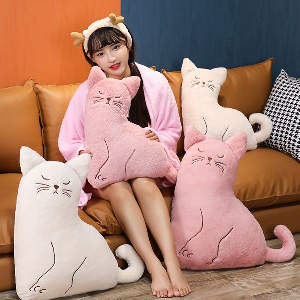 proud sleeping stuffed cat doll pink white fuzzy plush animal pillow with blanket decor plushie for sofa chair girls ladies gift
proud sleeping stuffed cat doll pink white fuzzy plush animal pillow with blanket decor plushie for sofa chair girls ladies gift