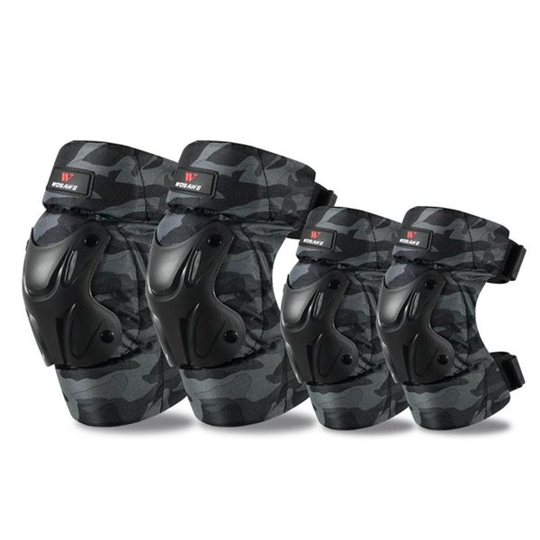 elbow & knee pads protective gear set skating helmet pad wrist hand protector for kids cycling roller rock climbing, Black;gray
elbow & knee pads protective gear set skating helmet pad wrist hand protector for kids cycling roller rock climbing, Black;gray