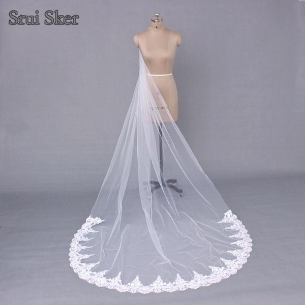 bridal veils simple long 3m wedding lace edge in stock veil with comb accessories veu de noiva, Black
bridal veils simple long 3m wedding lace edge in stock veil with comb accessories veu de noiva, Black