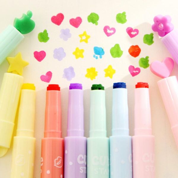 highlighters 6 color highlighter diy pen office student school children supplies stationery candy marker fluorescent, Black;red
highlighters 6 color highlighter diy pen office student school children supplies stationery candy marker fluorescent, Black;red