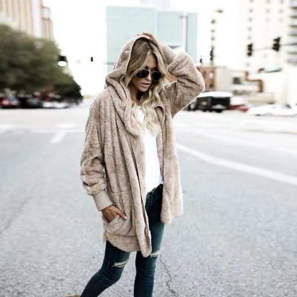 women's trench coats 2021 elegant pink shaggy women faux fur coat streetwear autumn winter warm plush teddy female plus size overcoat p, Tan;black
women's trench coats 2021 elegant pink shaggy women faux fur coat streetwear autumn winter warm plush teddy female plus size overcoat p, Tan;black