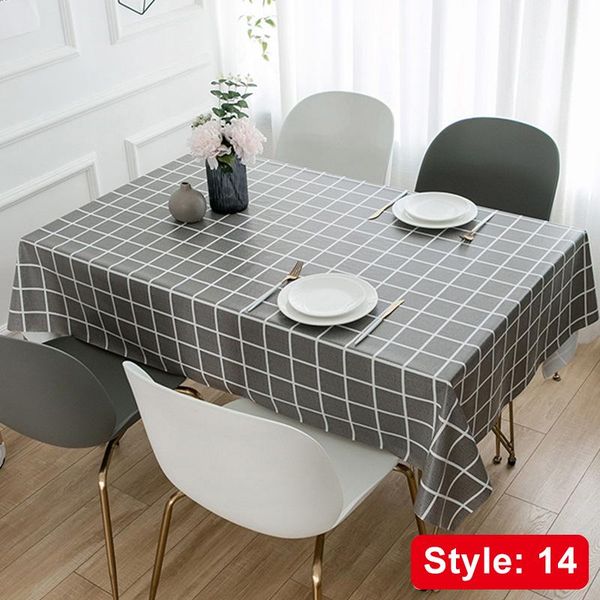 table cloth ly tablecloth dustproof rectangle cover slip resistant simple plaid style 140*180cm va88
table cloth ly tablecloth dustproof rectangle cover slip resistant simple plaid style 140*180cm va88