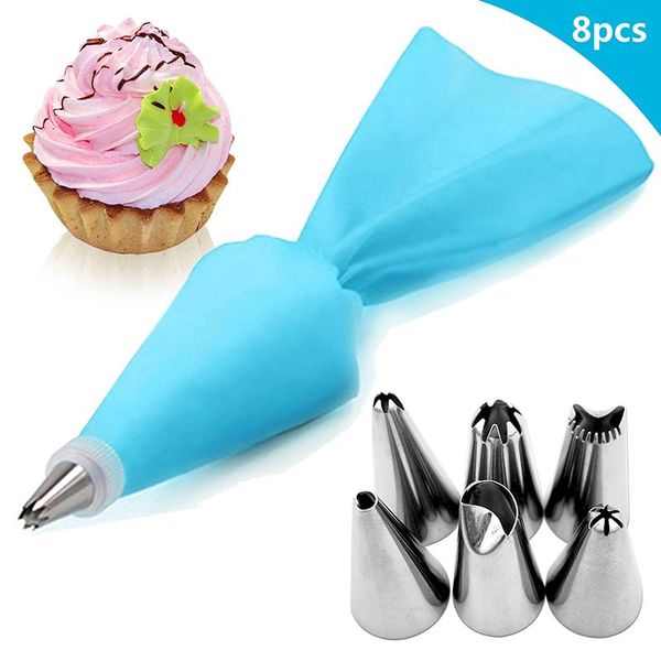 pcs/set russian piping nozzles for confectionery bagcake decorating tools reusable silicone pastry bag cake
pcs/set russian piping nozzles for confectionery bagcake decorating tools reusable silicone pastry bag cake