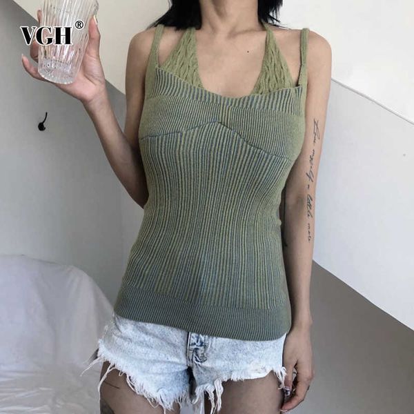 vgh korean vest for women halter sleeveless high waist striped backless sling slim vests female summer fashion 210616, White
vgh korean vest for women halter sleeveless high waist striped backless sling slim vests female summer fashion 210616, White