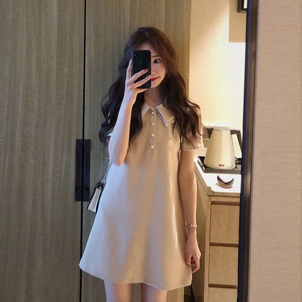 casual french minority dresses style small fragrance loose platycodon fairy super xiansen sweet dress, Black;gray
casual french minority dresses style small fragrance loose platycodon fairy super xiansen sweet dress, Black;gray
