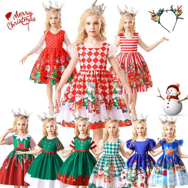 2021 new christmas dress for girls toddler deer headband 2pcs kid santa print dresses for girl xmas party princess dress g1026, Red;yellow
2021 new christmas dress for girls toddler deer headband 2pcs kid santa print dresses for girl xmas party princess dress g1026, Red;yellow