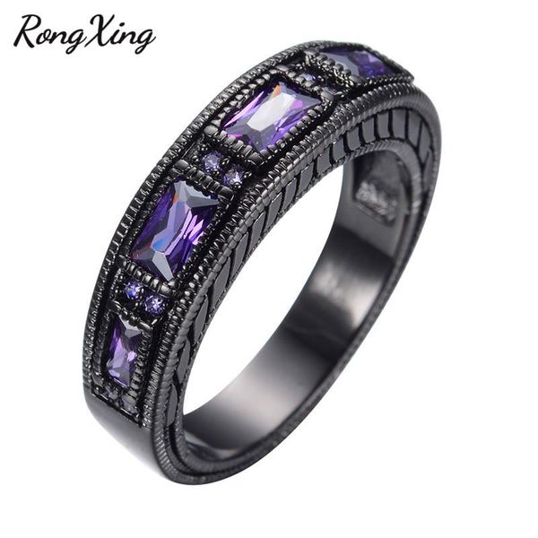 rongxing purple cz ring women elegant jewelry anel black gold filled cubic zircon female male wedding engagement rb0097 cluster rings, Golden;silver
rongxing purple cz ring women elegant jewelry anel black gold filled cubic zircon female male wedding engagement rb0097 cluster rings, Golden;silver